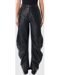 ROTATE BIRGER CHRISTENSEN - High-Waisted Wide-Leg Trousers - Lyst
