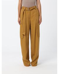 Twinset - Lyocell Cargo Trousers - Lyst