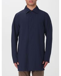 People Of Shibuya - Toshiro Technical Fabric Jacket With French Collar - Lyst