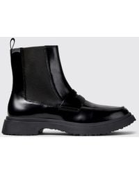 Camper - Walden Brushed Leather Ankle Boots - Lyst