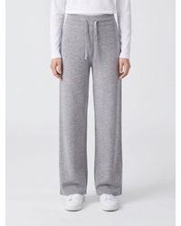 Autry - Wool And Cashmere Knit Jogging Trousers With A High-Rise Drawstring Waist - Lyst
