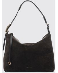 Etro - Suede Calfskin Shoulder Bag With Adjustable Handle And Logo - Lyst
