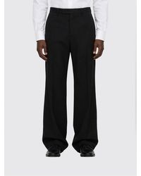 Valentino - Tailored Wide-Leg Wool Blend Trousers - Lyst