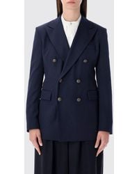 Ralph Lauren - Wool Double-Breasted Blazer - Lyst