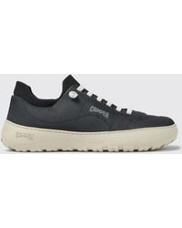 Camper - Peu Serra All-Over Logo Print Recycled Pet Slip-On Sneakers - Lyst