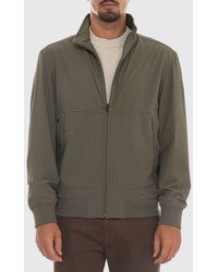 BOSS - Water-Repellent Softshell Windbreaker Jacket With A High Neck - Lyst