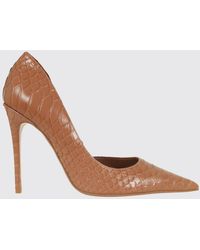Paris Texas Python Print Leather Vera Pumps | Lyst