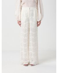 Twinset - Lace Trousers - Lyst