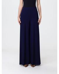 Maliparmi - High-Waisted Wide-Leg Jersey Palazzo Pants - Lyst