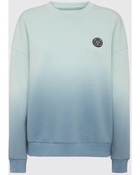 Philipp Plein - Abstract Print Jersey Sweatshirt With Dropped Shoulders - Lyst