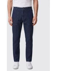 Fay - Jean Slim Fit En Denim - Lyst