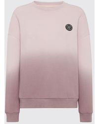 Philipp Plein - Abstract Print Jersey Sweatshirt With Dropped Shoulders - Lyst