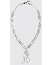 Alessandra Rich - Crystal-Embellished Choker Necklace - Lyst