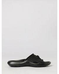 Versace - Rubber Slide Sandals With Embossed Medusa Logo - Lyst