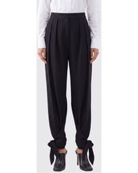 Chloé - Chlo&Eacute High-Waisted Wide-Leg Wool-Blend Tailored Trousers - Lyst