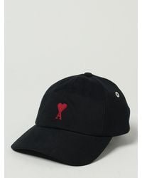 Ami Paris - Embroidered Logo Baseball Cap - Lyst