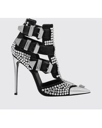 Philipp Plein - Suede Pumps With Rhinestones - Lyst