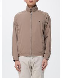 Brooksfield - Reversible Techno Cotton And Nylon Blend Windbreaker - Lyst