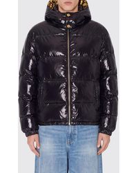 Versace - Water-Repellent Nylon Down Jacket With Hood And Medusa Logo - Lyst