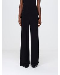 Norma Kamali - Jersey Straight Trousers - Lyst