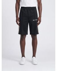 Palm Angels - Stretch Technical Fabric Jogging Shorts - Lyst