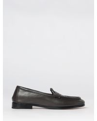Bottega Veneta - Silenzio Intrecciato Lambskin Leather Loafers - Lyst