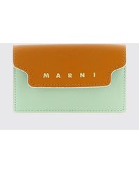 Marni - Saffiano Leather Wallet - Lyst