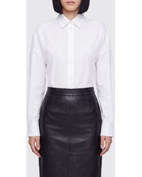 Rohe - Cotton Poplin Shirt With Classic Collar And Dropped Shoulders - Lyst