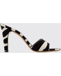 Ferragamo - Animal Print Heels - Lyst