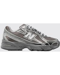 New Balance - 740 Mesh And Rubber Sneakers - Lyst