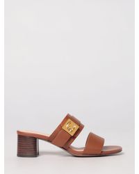 Coccinelle - C-Me Lock Leather Mules - Lyst