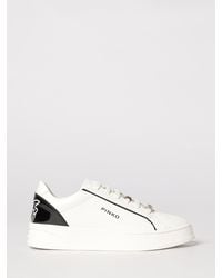 Pinko - Iris Leather Sneakers - Lyst