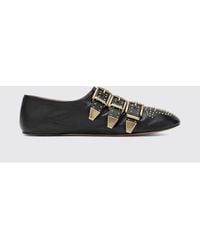 Chloé - Chlo&Eacute Susanna Leather Ballerina With Mini Studs - Lyst