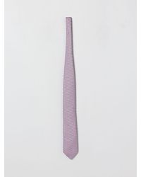 ZEGNA - Silk Tie With All-Over Palm Trees Print - Lyst