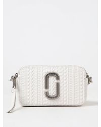Marc Jacobs - Borsa The Snapshot in pelle con logo impresso all over - Lyst
