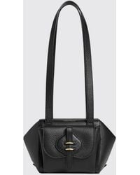 Coccinelle - Mavery Asymmetrical Tumbled Leather Shoulder Bag - Lyst