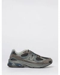 New Balance - 2010 Nubuck And Mesh Sneakers - Lyst