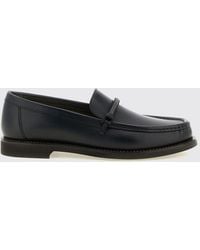 Brunello Cucinelli - Calfskin Leather Penny Loafers With Monili - Lyst