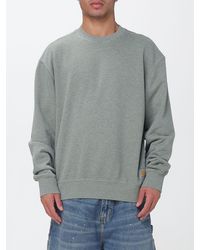 Carhartt - Caspian Cotton Long-Sleeve Crewneck Sweatshirt - Lyst