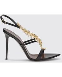 Giuseppe Zanotti - Slim 2.0 Crystal-Embellished Leather Sandals With Stiletto Heel - Lyst