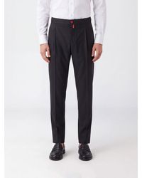 Kiton - Pleated Tailored Trousers - Lyst