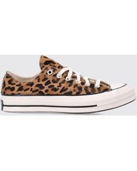 Converse - Chuck 70 Ox Animal Print Pony Hair Low-Top Sneakers - Lyst