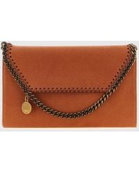 Stella McCartney - Falabella Wallet On Chain Mini Bag With Chain Trim - Lyst