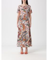 Etro - Printed Jersey Midi Dress - Lyst