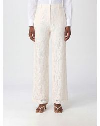 PT Torino - High-Waisted Wide-Leg Trousers - Lyst