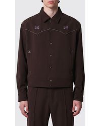 Needles - Piping Cowboy Western Overshirt With Butterfly Print - Lyst