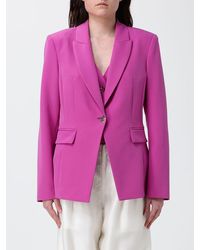 Liu Jo - Single-Breasted Polyester Blazer - Lyst