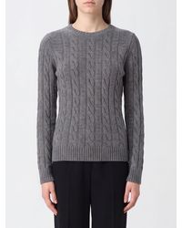 GIMAGUAS - Wool-Blend Crew-Neck Jumper With Long Sleeves - Lyst