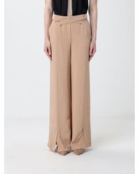 SIMONA CORSELLINI - Crêpe Palazzo Trousers - Lyst