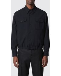 Lardini - Virgin Wool Overshirt - Lyst